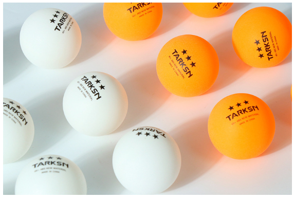 Quả bóng bàn thi đấu chuyên nghiệp nhựa ABS40+ trái banh bóng bàn màu vàng, trắng